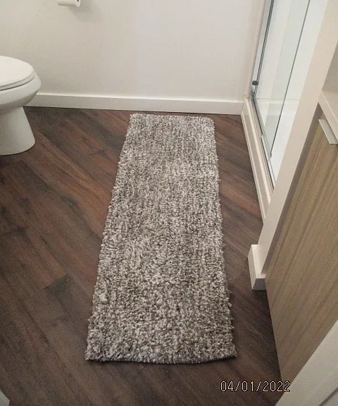Bath rug provided