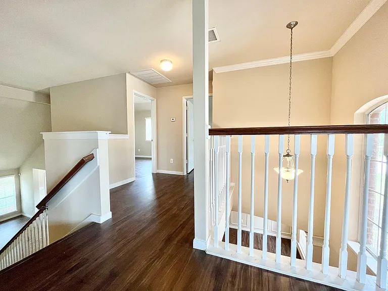 first of the three guest bedrooms upstairs