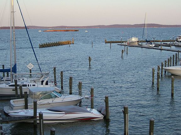 View of the Chesapeake from the deck.