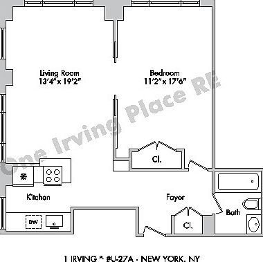 2nd image of 1 Irving Pl APT U27a