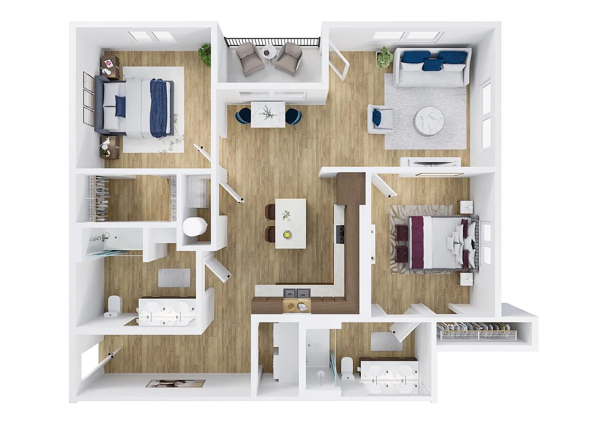 Floor plan B2a