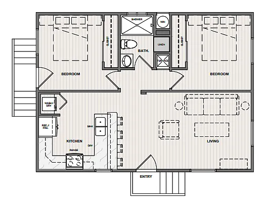 Floor plan 2X1