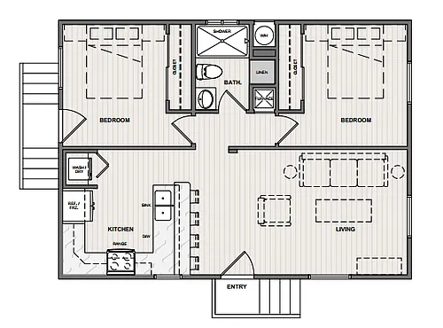 Floor plan 2X1