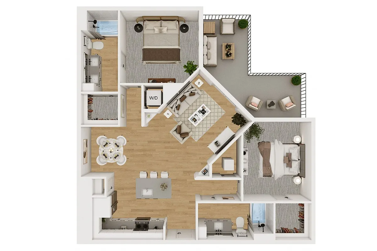 Floor plan B6