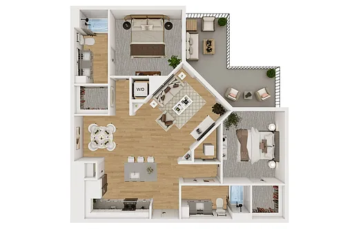 Floor plan B6