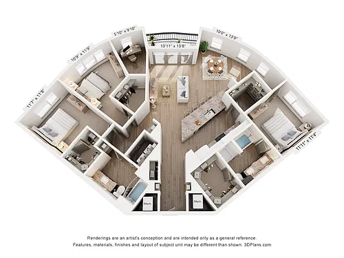 Floor plan C1