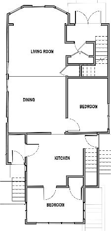 827 E Gorham 1 downstairs