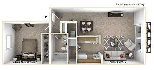 Floor plan Wandflower