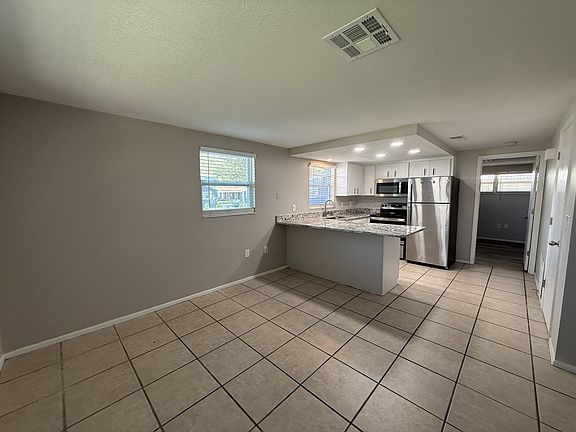 Living Area and Kitchen