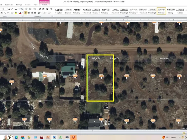 8419 RIDGE Drive #-, Show Low, AZ 85901