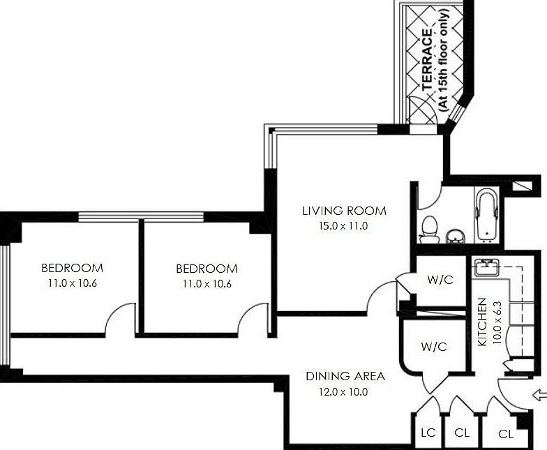 2nd image of 249 E 48th St APT 15E
