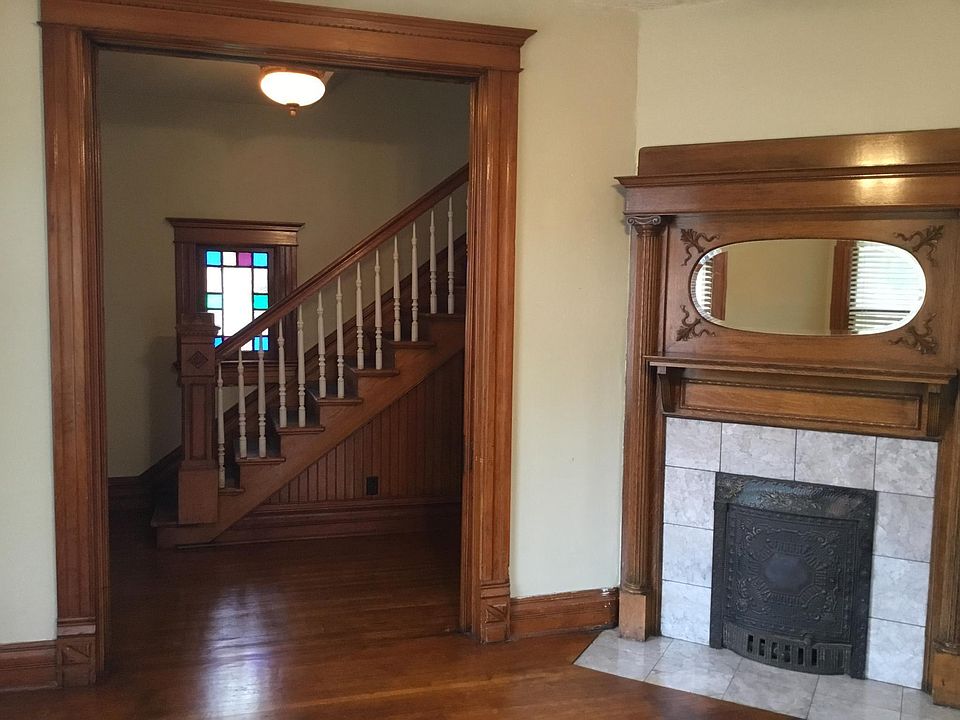 Living room and front entry