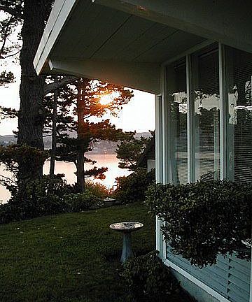 Looking West To Bay