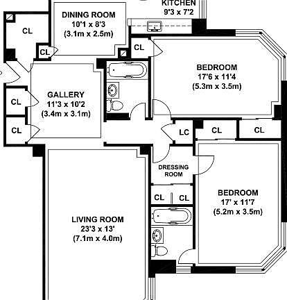2nd image of 80 Park Ave APT 7H