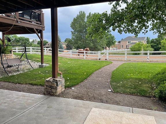 Looking South to walkway from your patio