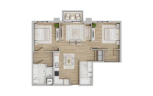 Floor plan Cosmos C