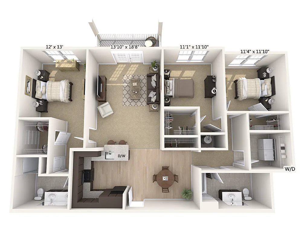 Floor plan C4