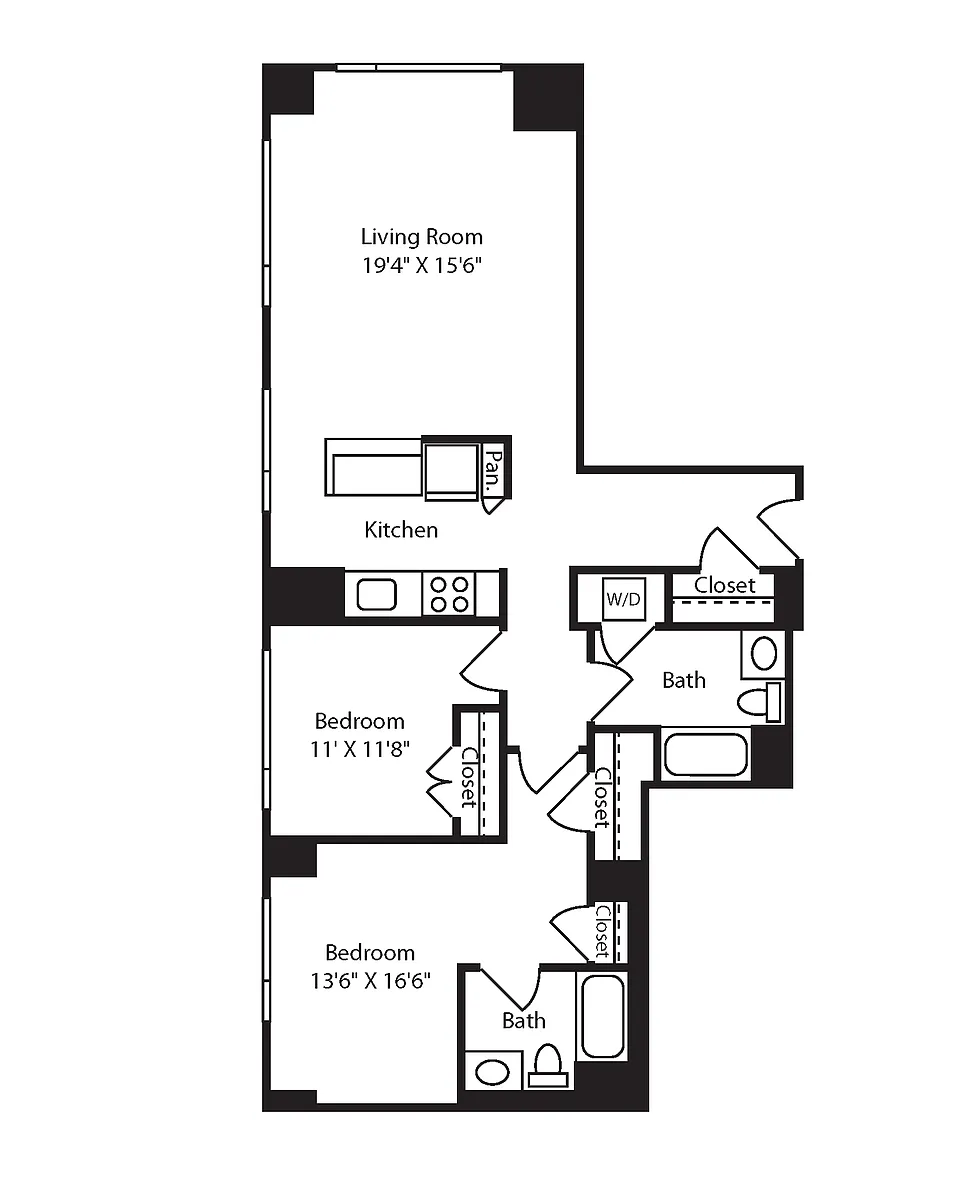 Floor plan B13R