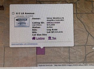 0 E L8 Ave Lot 8, Lancaster, CA 93535