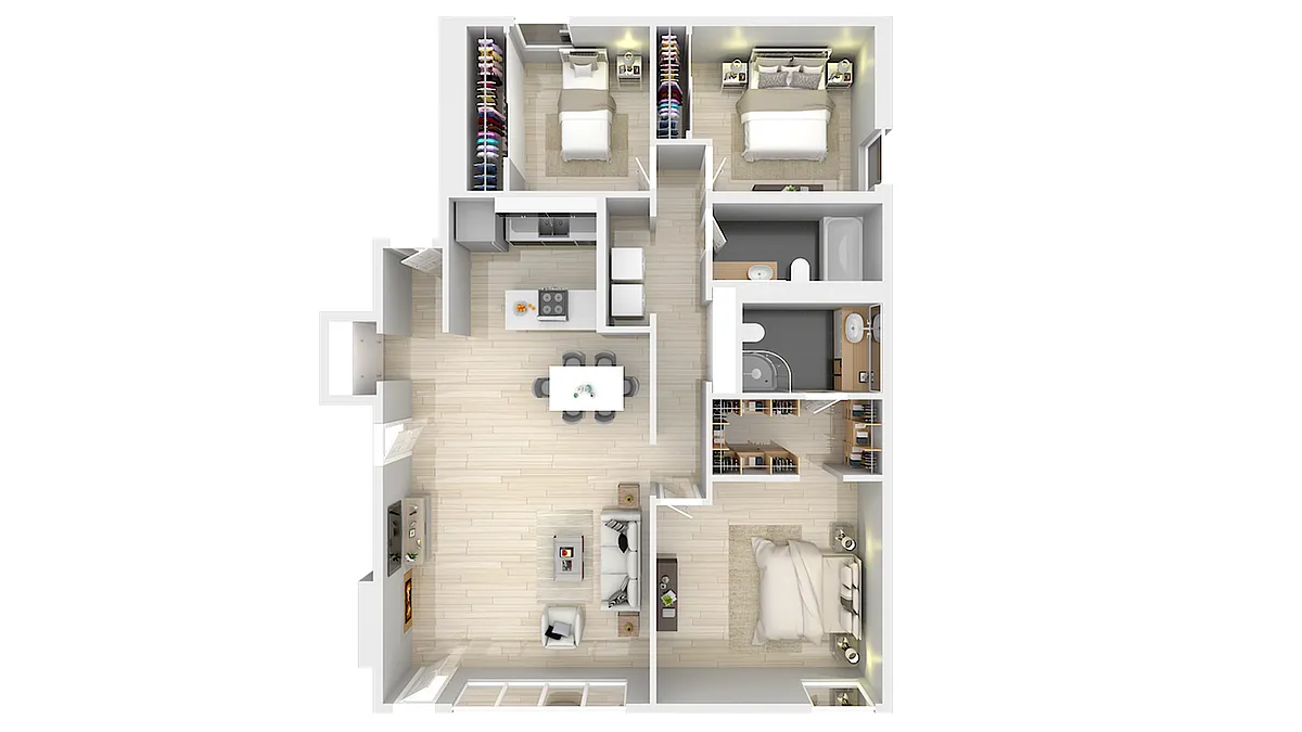 Floor plan 3 X 2
