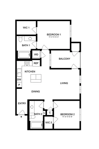 Floor plan B1