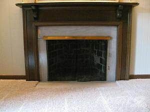 Wood Burning Fireplace