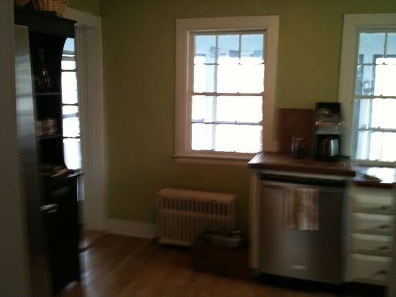 Kitchen looking to porch