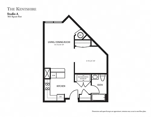 Floor plan The Chelsea