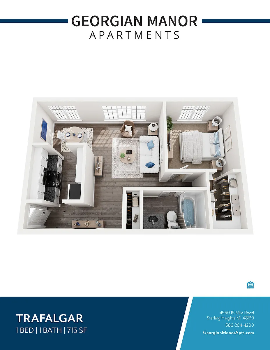 Floor plan The Trafalgar