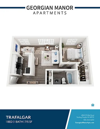 Floor plan The Trafalgar