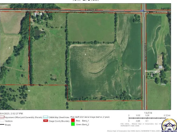 1817 E 245th St, Lyndon, KS 66451