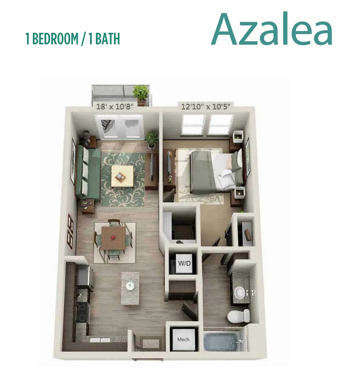 Floor plan Azalea