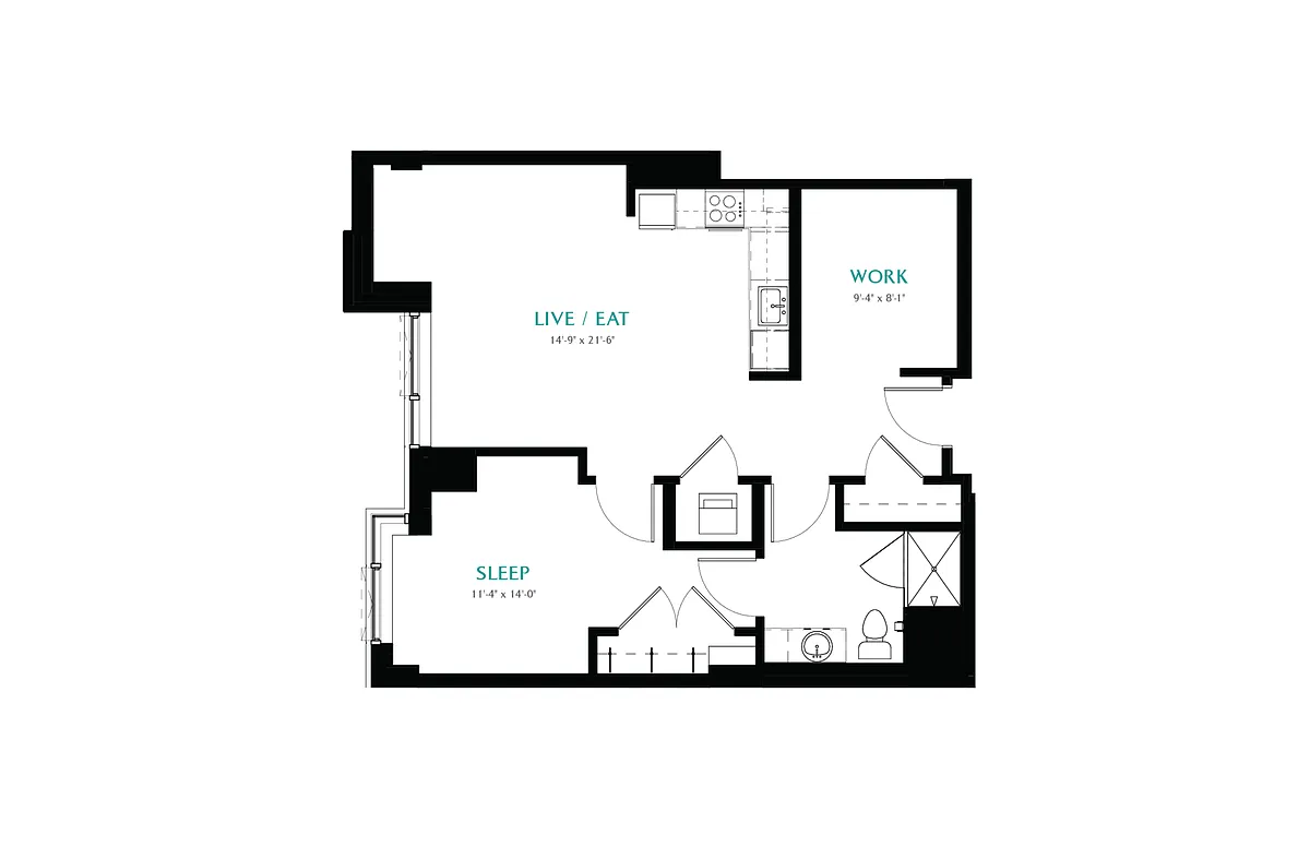 Floor plan C1