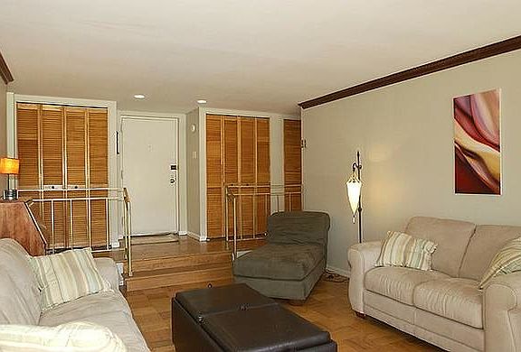 Sunken-in living room