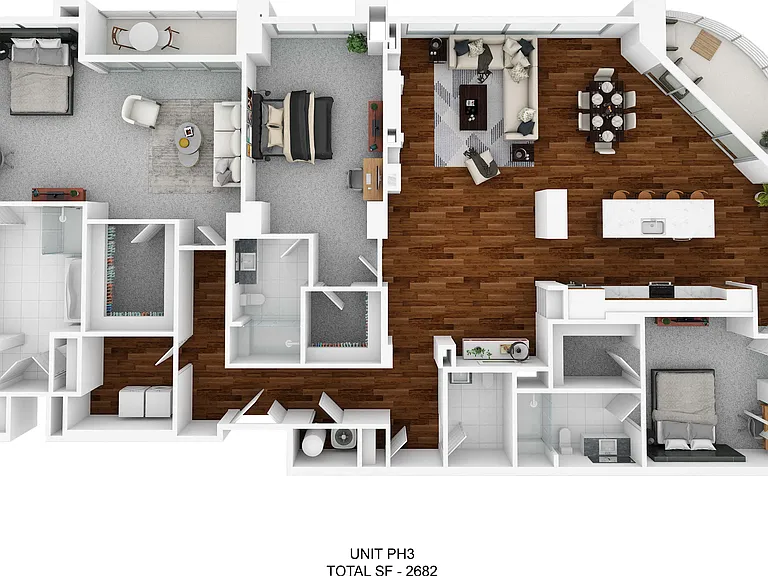 The Huntley Luxury Apartments — Photo 91