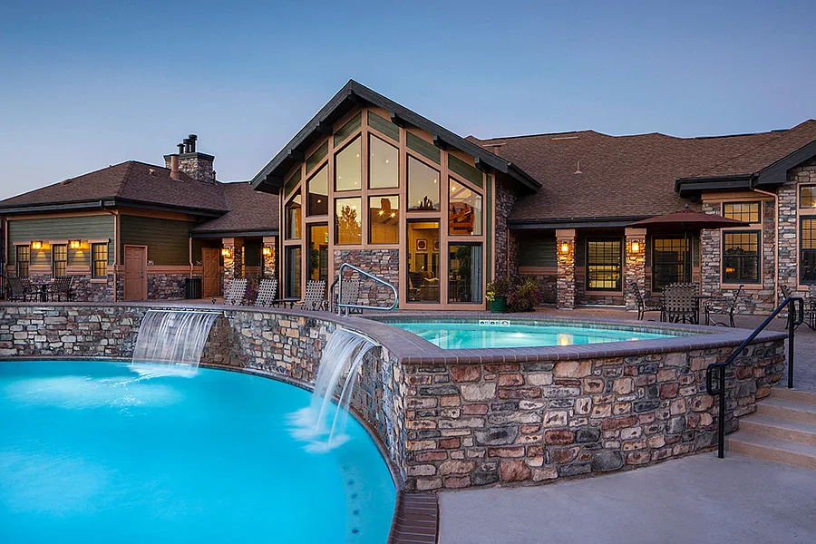 Heated pool and spa open year-round