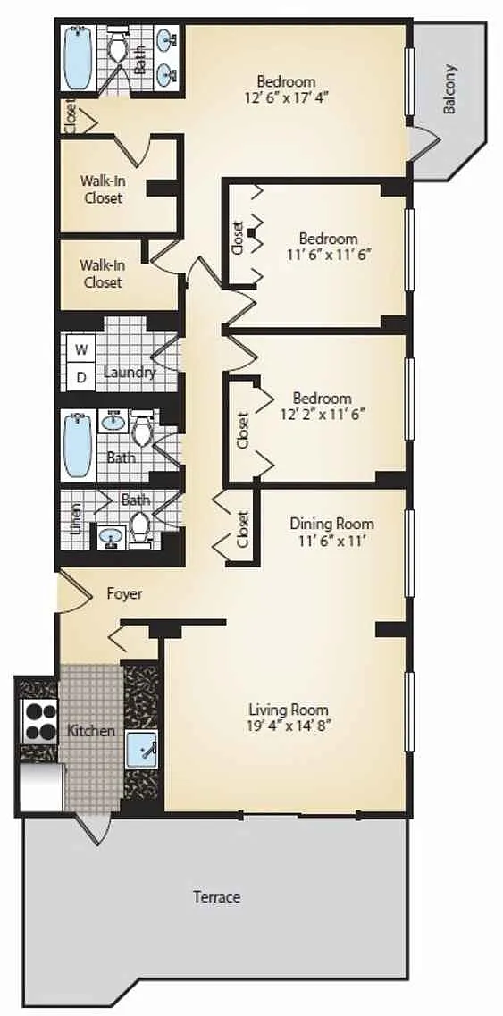 Floor plan Quinn