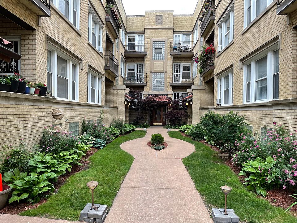 The courtyard in the late summer early fall.