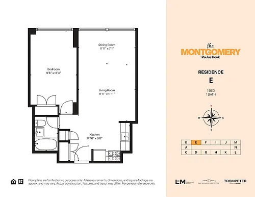 Floor plan E Line
