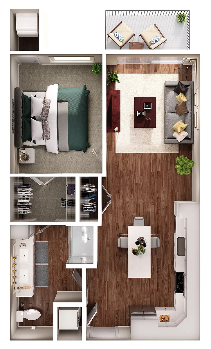 Floor plan Pierce