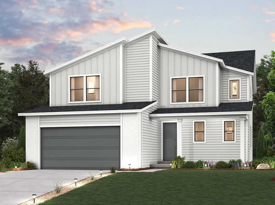 Glacier Plan, Modern Elevation