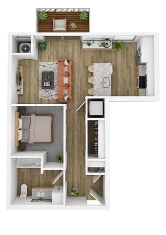 Floor plan Bright (BLDG II)