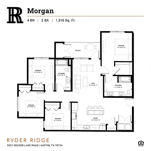 Floor plan Morgan