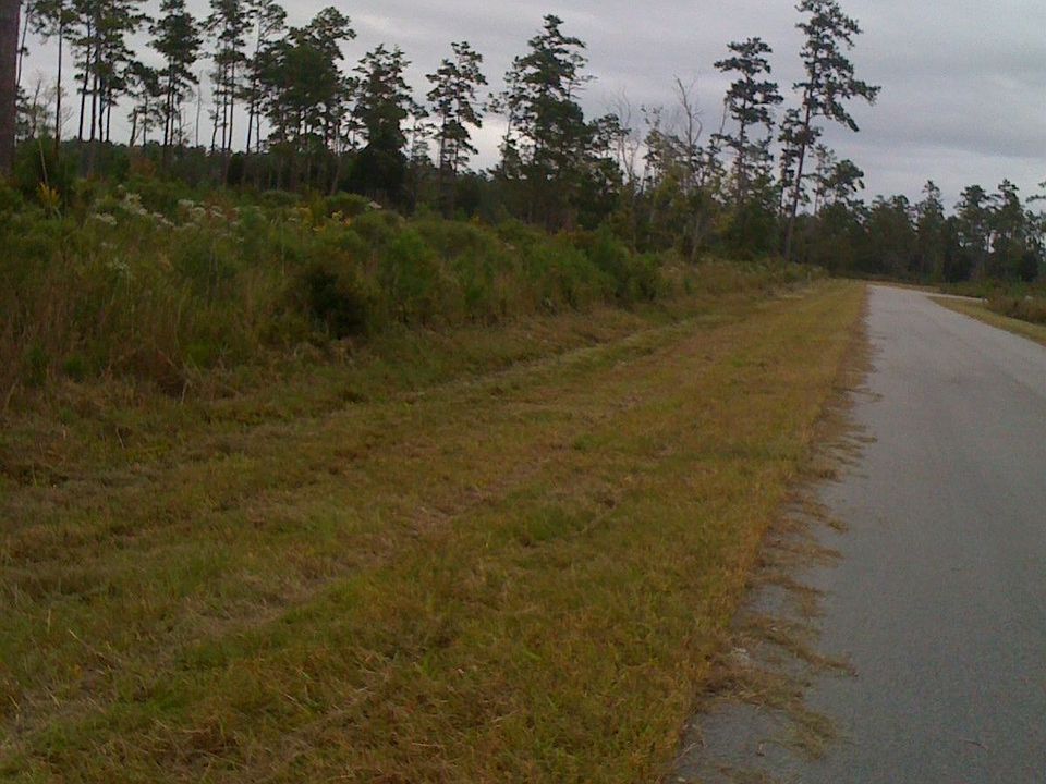 To the right