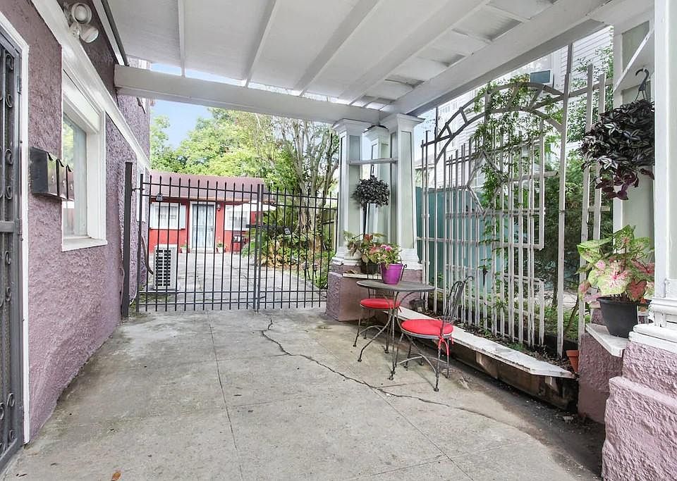 Outdoor space for residents.