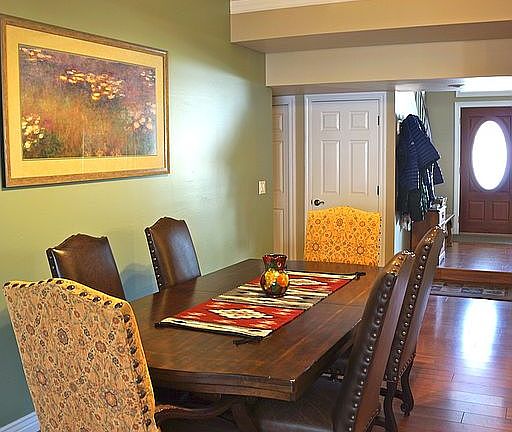 Entry and Dining Room