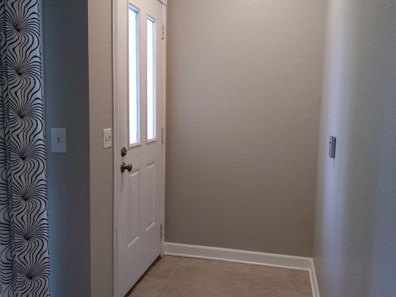 Tiled entryway