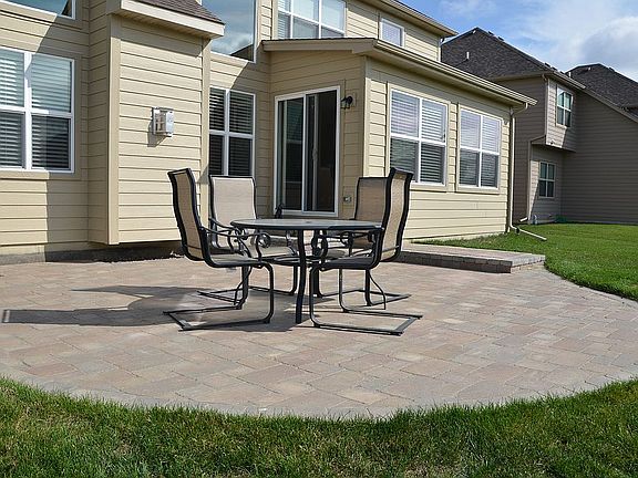new paver patio