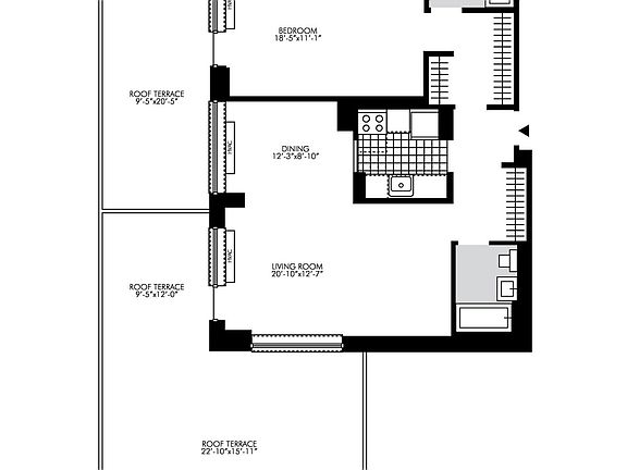 2nd image of 200 W 26th St APT 3N