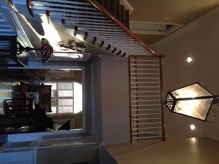 Looking up from Entry